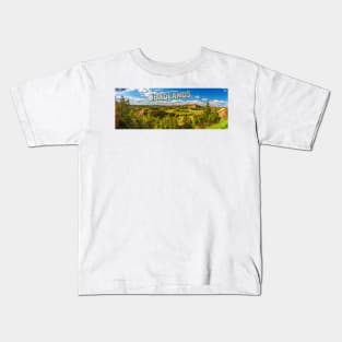 North Dakota Badlands Kids T-Shirt